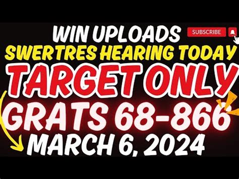 win upload target swertres hearing|WIN uploads .